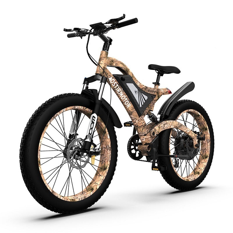 S18 1500W Ebike 48V 15Ah Electric Mountain E Bike 26in 4.0 Fat Tire Bicycle | Decor Gifts and More