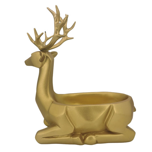Luxury Gold Resin Deer Crafts Elk Sculpture - Home Decor Gifts and More