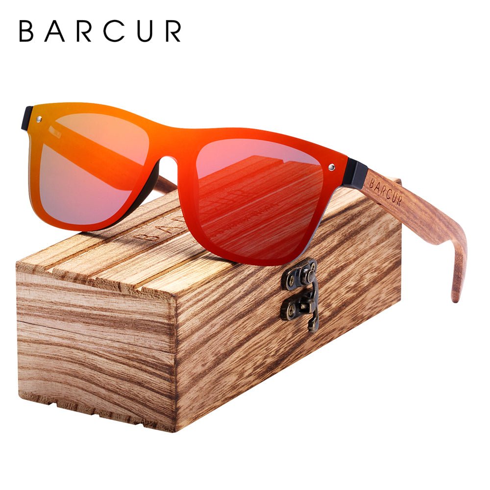 Sunglasses Men Polarized Wooden Shades for men Sports Eyewear Square Sunglasses Women Oculos de sol masculino - Home Decor Gifts and More