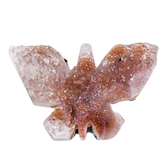 Butterfly Amethyst Crystal Crystal Animal Figurine Ornament Healing Crystal Energy Gemstone Statue Lucky Figurine Home Craft - Home Decor Gifts and More