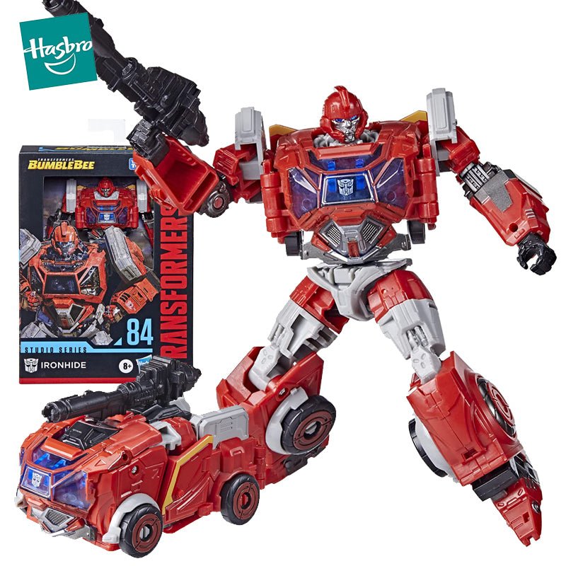 Hasbro Transformers Studio Series Bumblebee Action Figure G1 Autobots Ironhide Soundwave Ratchet Robot Model Kids Toys Boys Gift - Home Decor Gifts and More