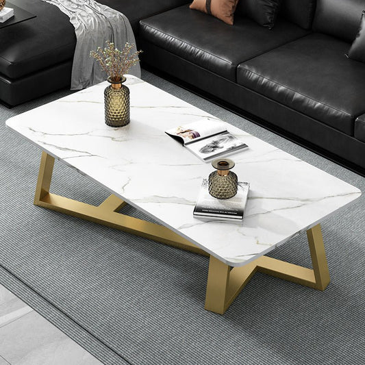 Living Room Coffee Tables Modern Design Small Marble Gold Metal Narrow Dinning Table Set Nordic Meubles De Salon Nightstands - Home Decor Gifts and More
