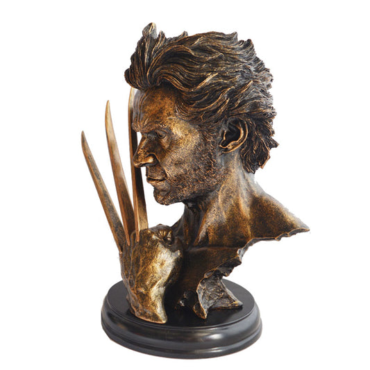 Collectible Statue Model Marvel X-Men Superhero Wolverine Bust Head Portrait - Home Decor Gifts and More