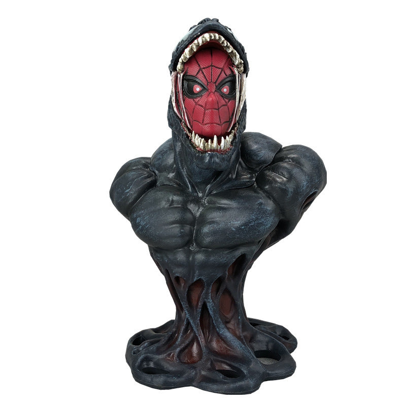 Marvel Legends Action Figure Brock Venom Portrait Statue SpiderMan Cletus Kasady Bust Model - Home Decor Gifts and More