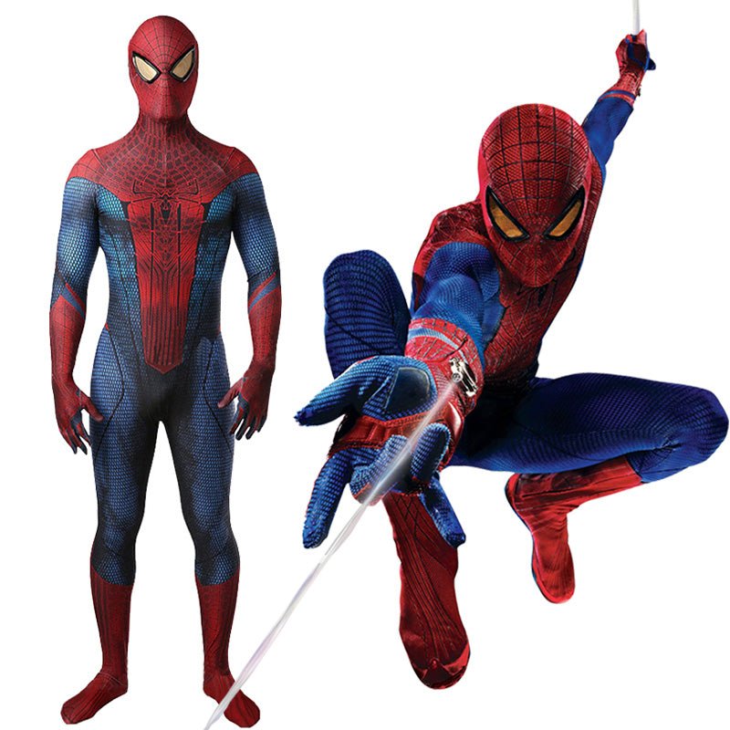 Marvel Spider Man Superhero Cosplay Costume The Amazing Spiderman Bodysuit Jumpsuit Halloween Cosplay Costumes for Aldult Kids | Decor Gifts and More