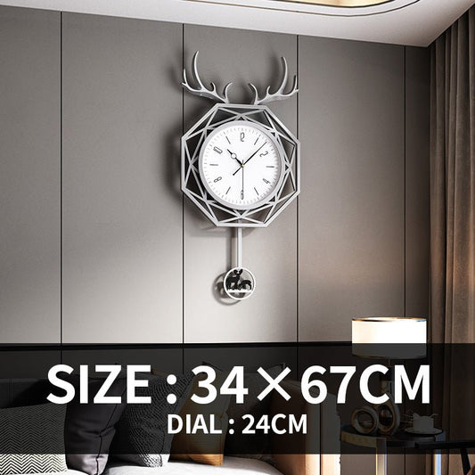 Modern Minimalist Clock Wall Hanging Net Celebrity Household Light Luxury Wall Watch | Decor Gifts and More
