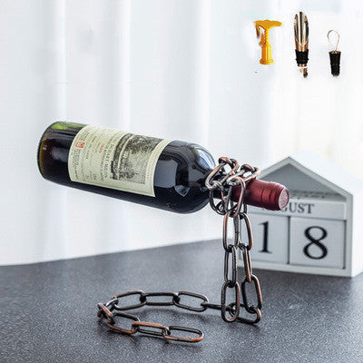 Wrought Iron Wine Rack European Ornaments | Decor Gifts and More