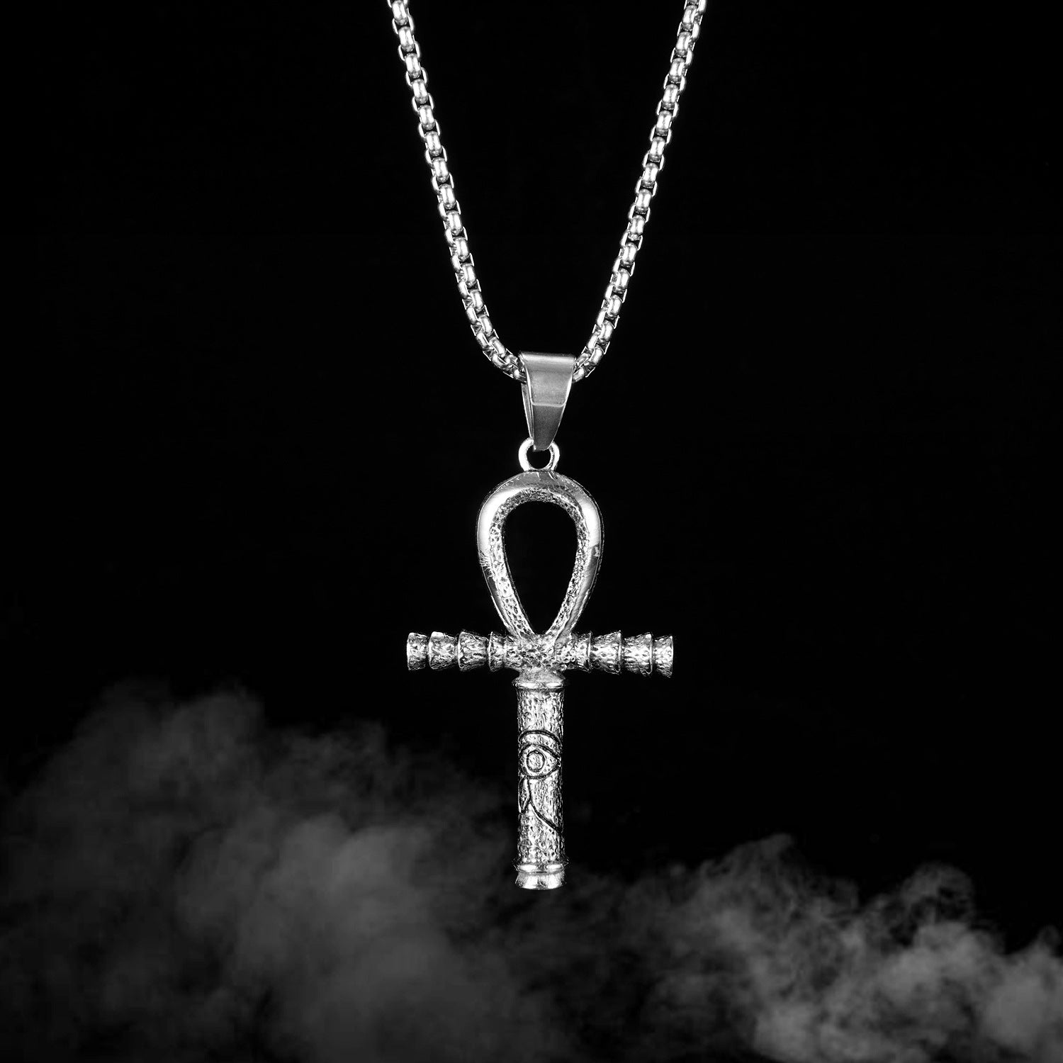 Cross Pendant Personality Street Hip Hop Stainless Steel Necklace | Decor Gifts and More