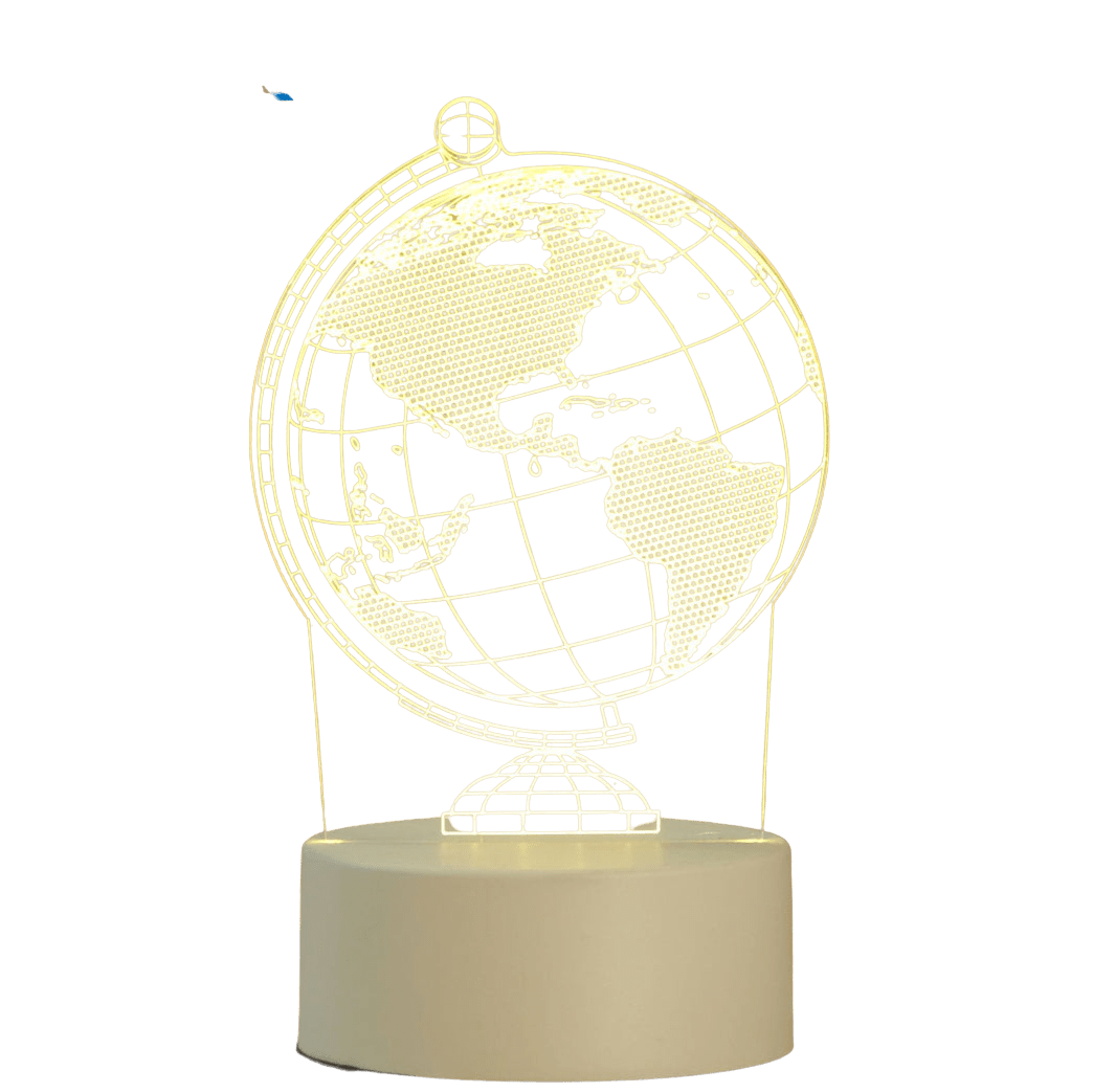 Creative Lighting 3D Floating Globe Lamp USB Home Decoration | Decor Gifts and More