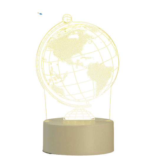 Creative Lighting 3D Floating Globe Lamp USB Home Decoration | Decor Gifts and More