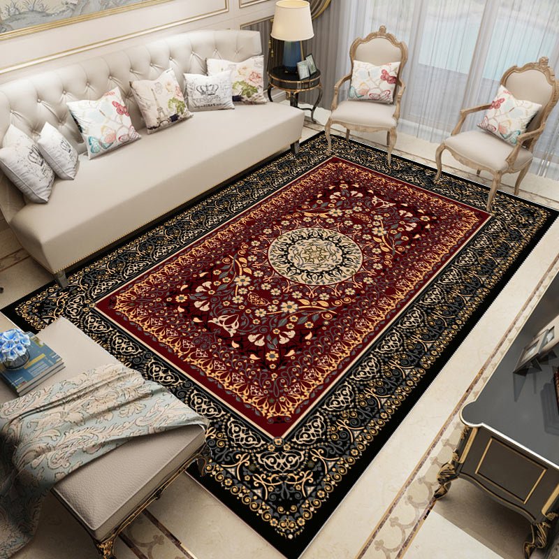 Persian Small Floral Living Room Carpet Turkish-style Carpet European-style Home Carpet Is | Decor Gifts and More
