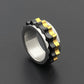 Titanium Steel Rotatable Ring Stainless Steel Simple | Decor Gifts and More