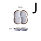 Japanese-style Dinner Plate Ceramic Compartment Plate Household | Decor Gifts and More