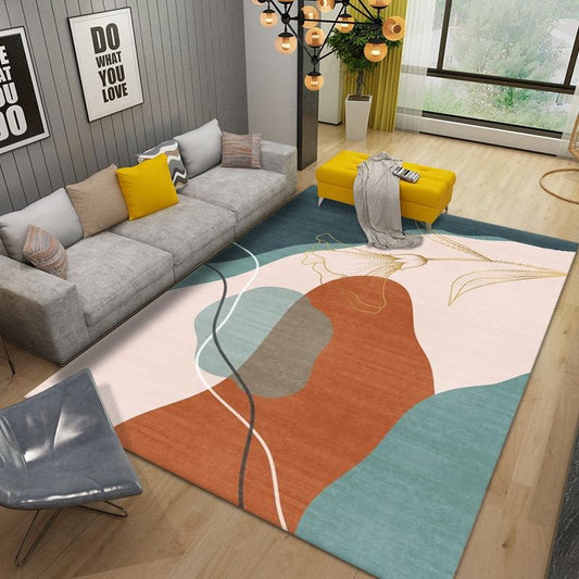 modern drip style nordic office luxury living room area rug carpet designer