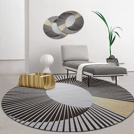Dirt-resistant Office Computer Underfoot Round Carpet Pad | Decor Gifts and More