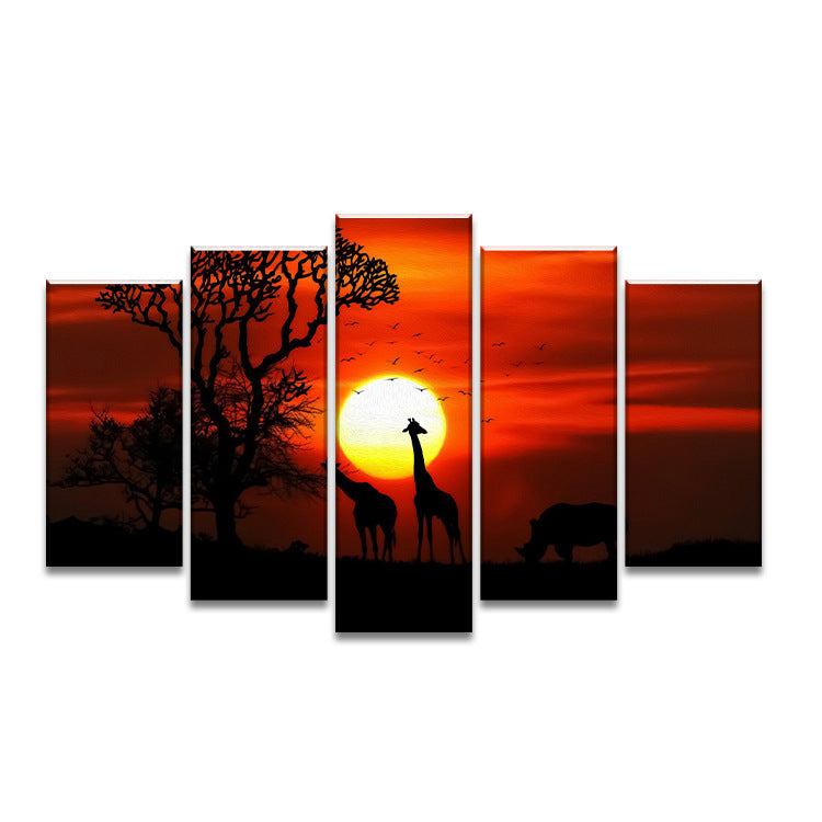 A Variety Of Custom Horse Photography Landscape Silhouette Decorative Paintings | Decor Gifts and More