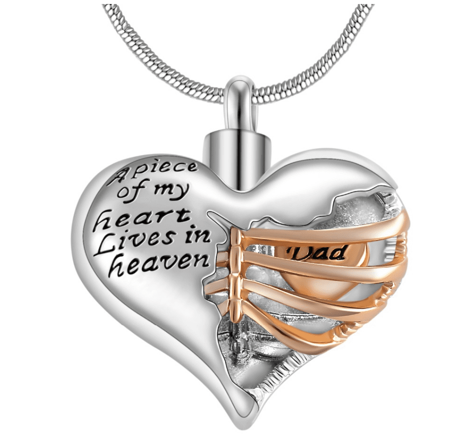 Stainless Steel Commemorative Loved One Necklace Fashion | Decor Gifts and More