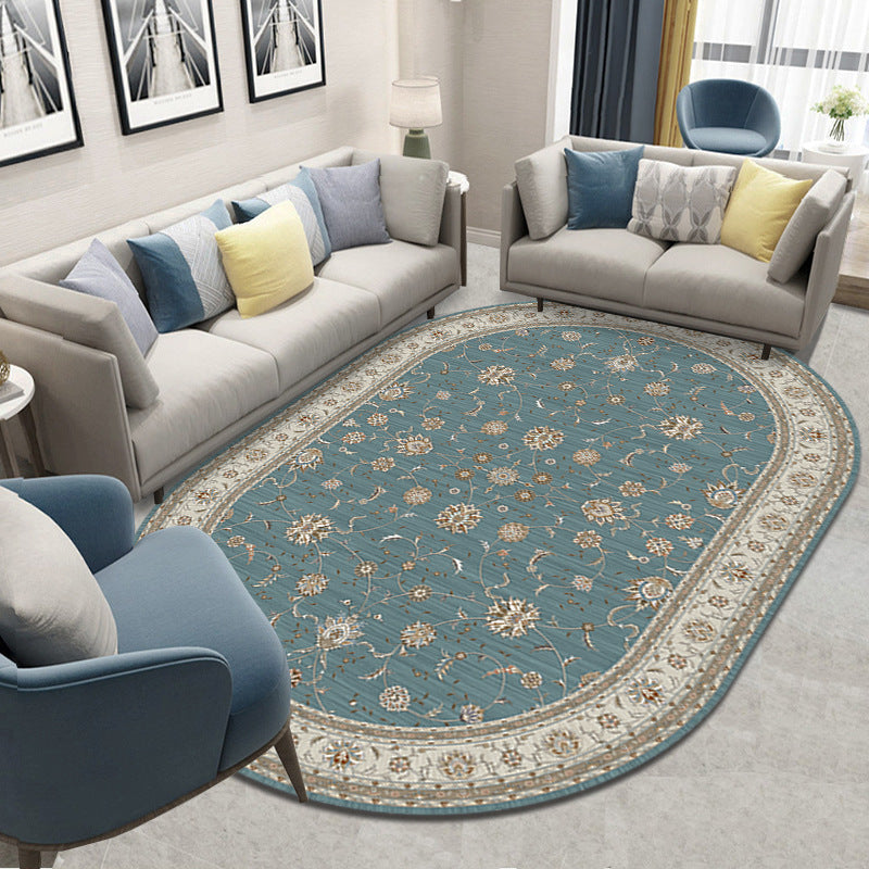 European Retro Style Living Room Coffee Table Carpet | Decor Gifts and More