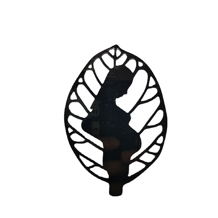 LEAF ART Mother's Day Leaf Black Iron Ornament | Decor Gifts and More