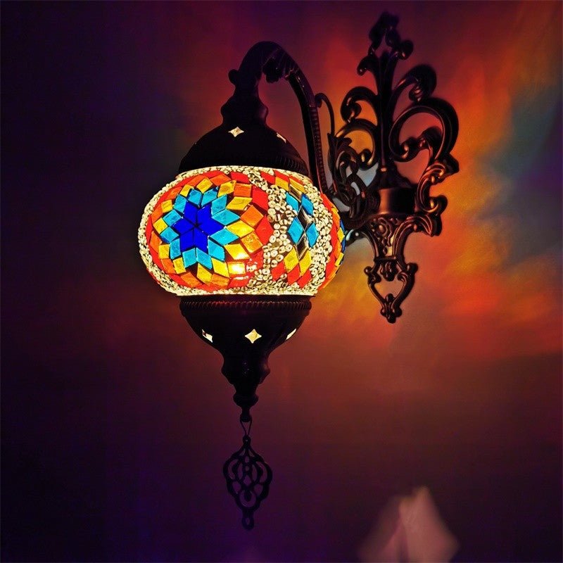 Aisle Corridor Balcony Restaurant Features Iron Wall Lamp | Decor Gifts and More