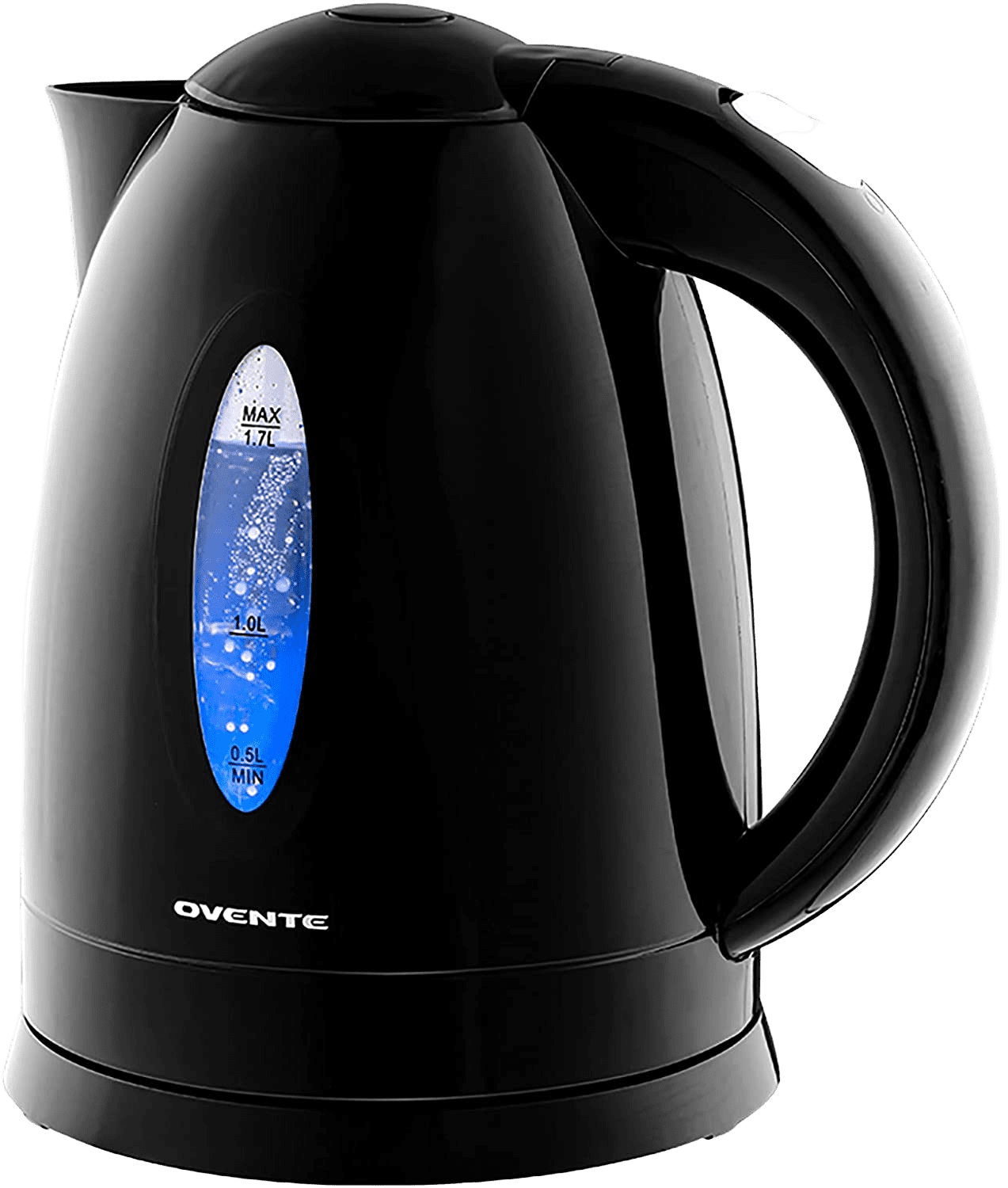 Electric Hot Water Kettle 1.7 Liter with LED Light, 1100 Watt BPA-Free Portable Tea Maker Fast Heating Element with Auto Shut-Off and Boil Dry Protection, Beverage Brewer - Home Decor Gifts and More