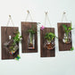 Wall-mounted Solid Wood Creative Home Hanging Vase | Decor Gifts and More