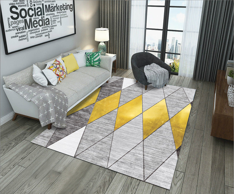Geometric Coffee Table Cloakroom Carpet | Decor Gifts and More
