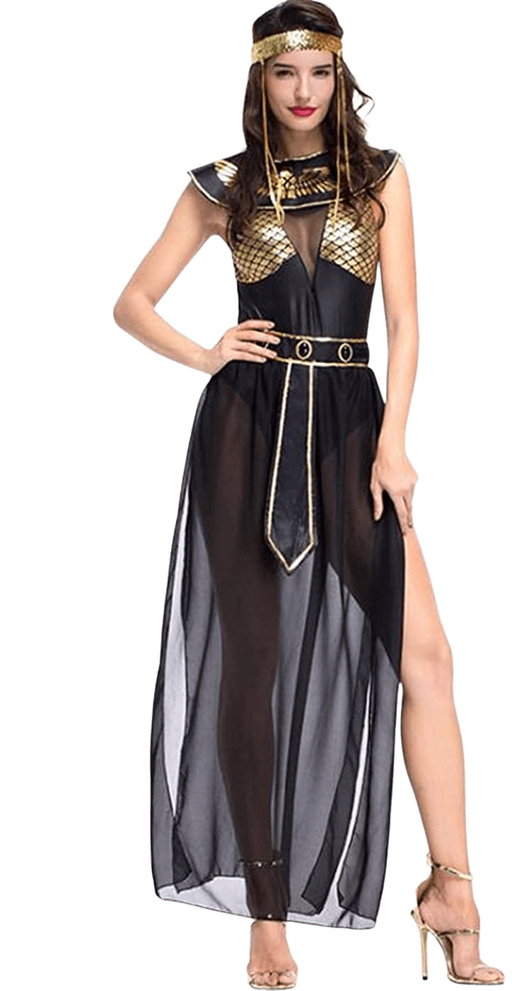 Women's Athena Greek Goddess Costume Cleopatra Costume, Egyptian Queen Costume for Halloween Cosplay | Decor Gifts and More