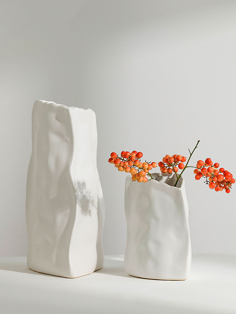 Nordic Irregular Art Ceramic Vase Decoration Living Room | Decor Gifts and More