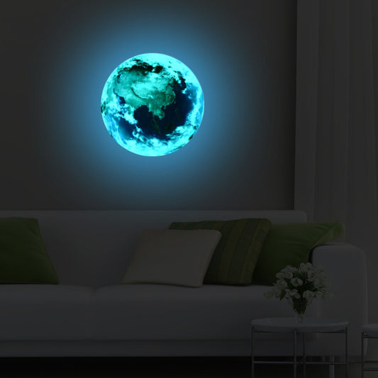 Moon Earth Luminous Wall Sticker 3D Stereo Carving | Decor Gifts and More