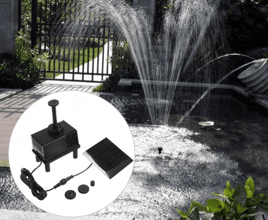 Solar Water Pump Solar Fountain Garden Pool Fountain | Decor Gifts and More