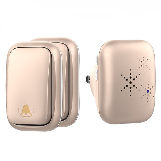 Self-generating Wireless Doorbell Waterproof And Battery-free Two-to-one Doorbell