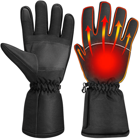 CLISPEED Heated Gloves Electric Heating Gloves Touch Screen Ski Gloves for Women Men - Home Decor Gifts and More