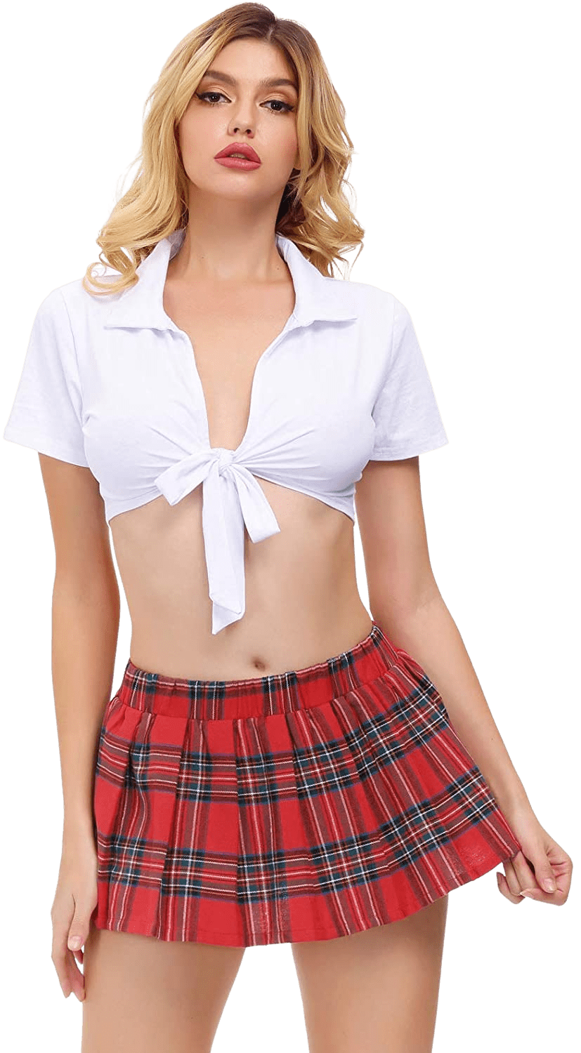 Women's Schoolgirl Cosplay Costume Student Role-play | Decor Gifts and More