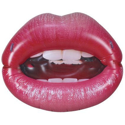 Water Inflatable Big Lip Floating Row | Decor Gifts and More