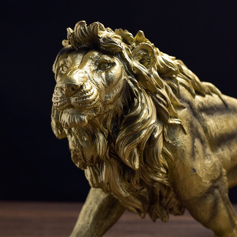 Lion Resin Craft Ornament TV | Decor Gifts and More