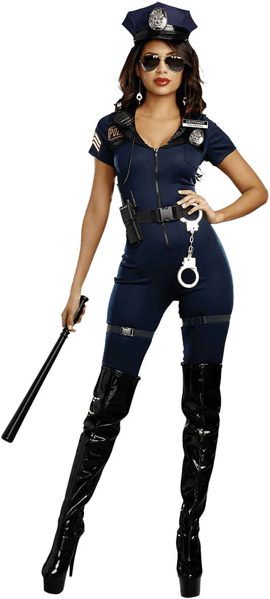 Dreamgirl Women's Lieutenant Ivana Misbehave Costume | Decor Gifts and More