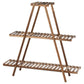 3 Tier Wood Plant Stand Indoor Flower Pots Stand Outdoor Plant Shelves Rack | Decor Gifts and More