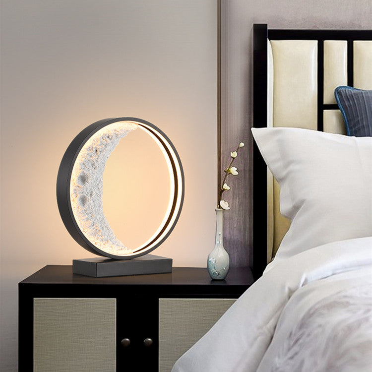 Nordic Decorative Bedroom Creative Crescent Shape Table Lamp | Decor Gifts and More