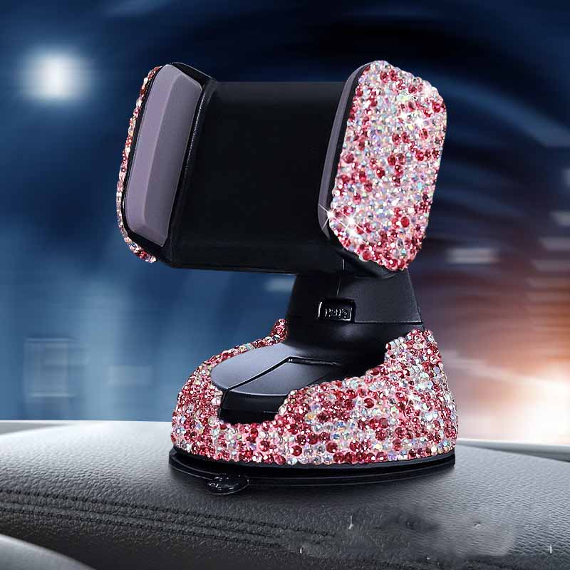 Multifunctional Air Outlet Diamond-encrusted Car Phone Holder | Decor Gifts and More