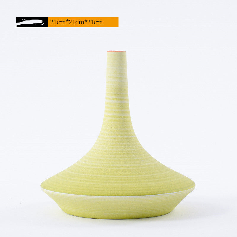 Simple Vase Ceramic Decoration Hotel Art | Decor Gifts and More