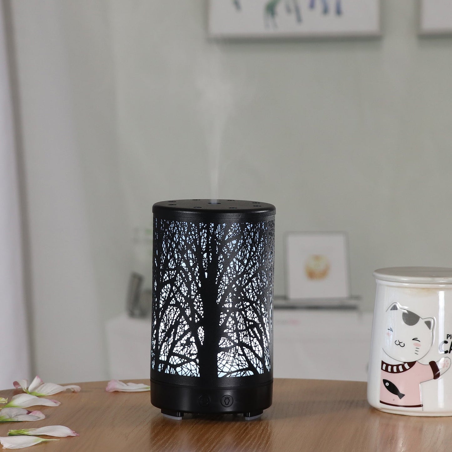 Flat Head Woods Wrought Iron Aroma Diffuser | Decor Gifts and More