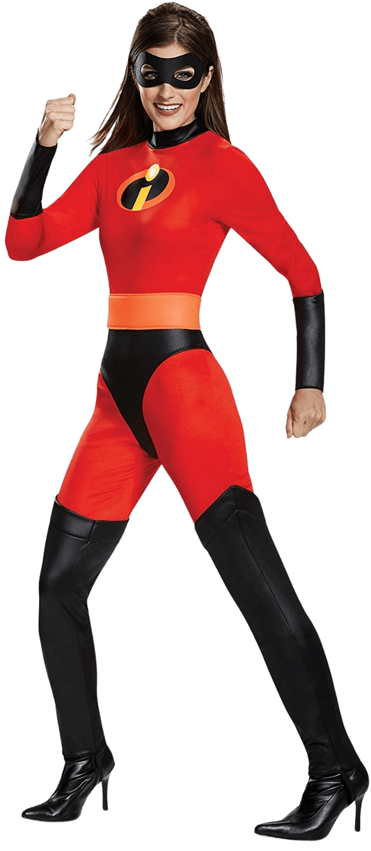 Women's Mrs. Incredible Classic Deluxe Adult Costume | Decor Gifts and More