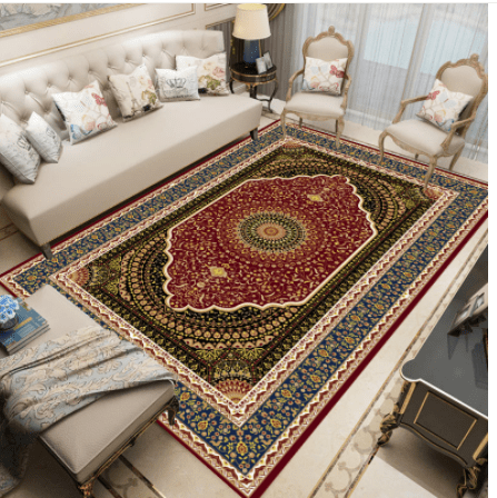 Persian Small Floral Living Room Carpet Turkish-style Carpet European-style Home Carpet Is | Decor Gifts and More