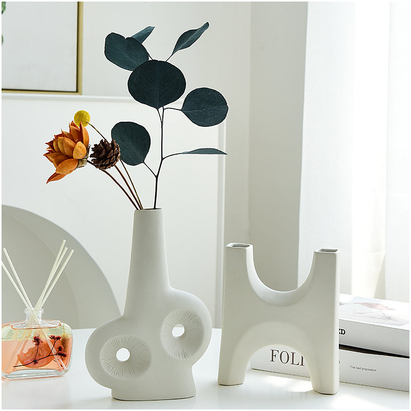 Light Luxury Art Style Ceramic Vase Ornaments | Decor Gifts and More