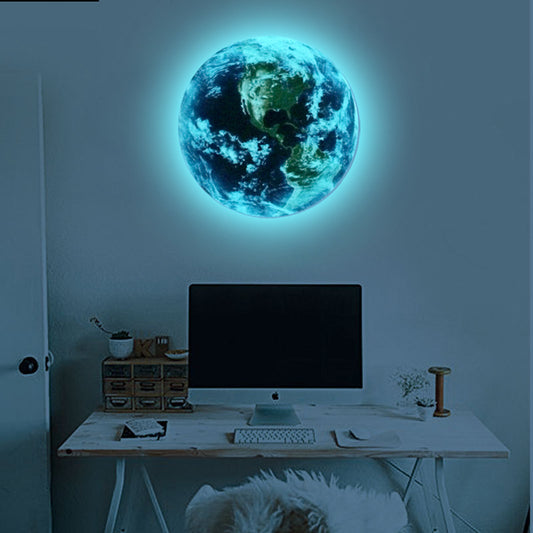 Moon Earth Luminous Wall Sticker 3D Stereo Carving | Decor Gifts and More