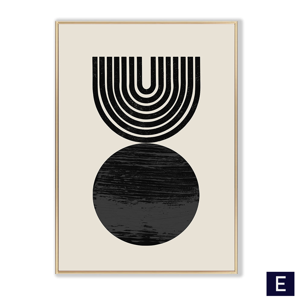 Art Print Modern Abstract Geometric Shapes | Decor Gifts and More