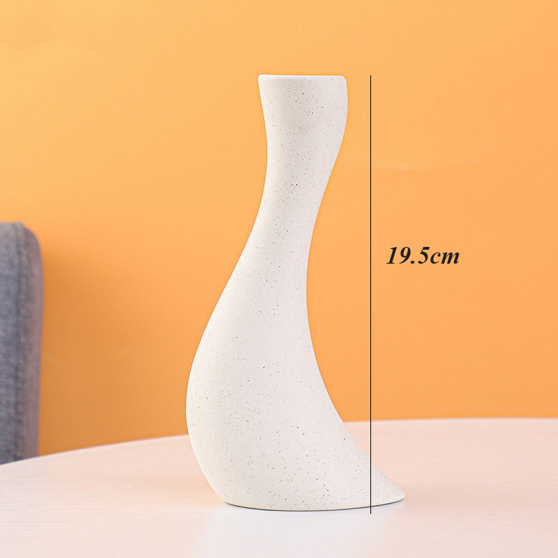 Frosted Ceramic Vase Ornament Creative Modern Simple | Decor Gifts and More