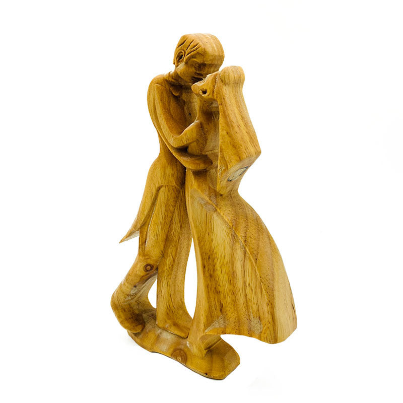 Wooden Love Eternal Valentine's Day Decoration Wood Carving Crafts | Decor Gifts and More