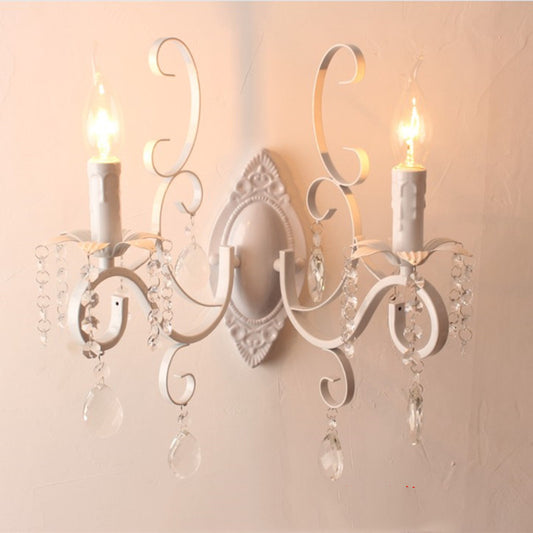 Bedroom Bedside Aisle Crystal Wall Lamp | Decor Gifts and More